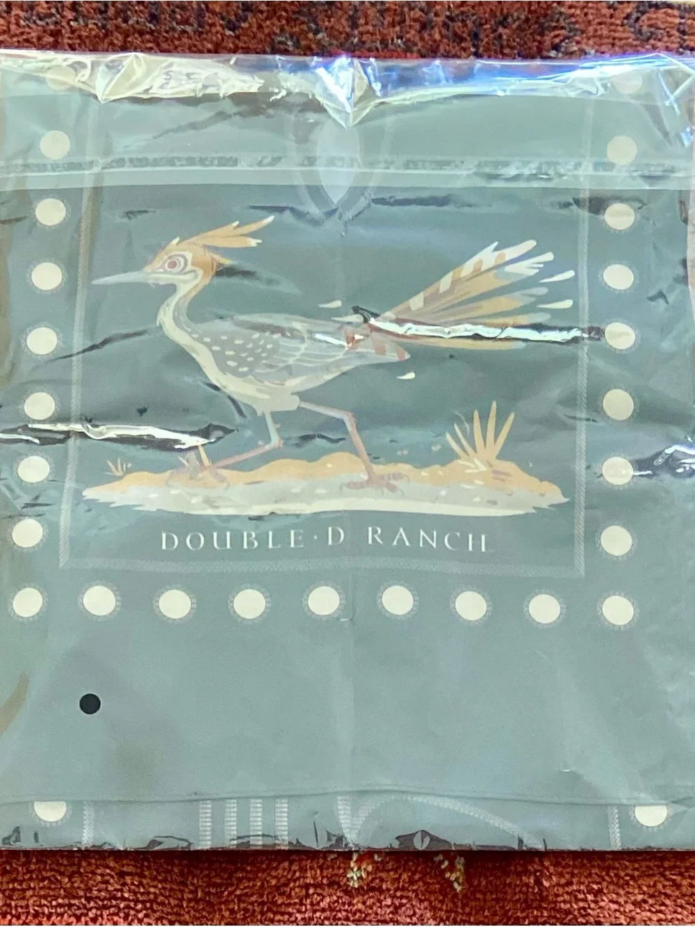 Scarf / Wrap / Shawl - Roadrunner - Double D Ranch - NIP “Christmas Chaparral”